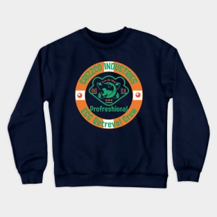 Profreshional life saver (Back) Crewneck Sweatshirt